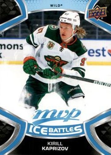 #218 Kirill Kaprizov - Minnesota Wild - 2021-22 Upper Deck MVP - Ice Battles Hockey