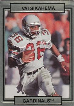 #218 Vai Sikahema - Phoenix Cardinals - 1990 Action Packed Football