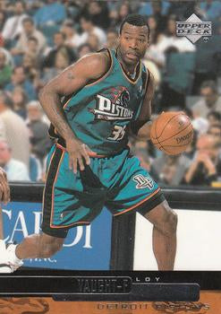 #218 Loy Vaught - Detroit Pistons - 1999-00 Upper Deck Basketball