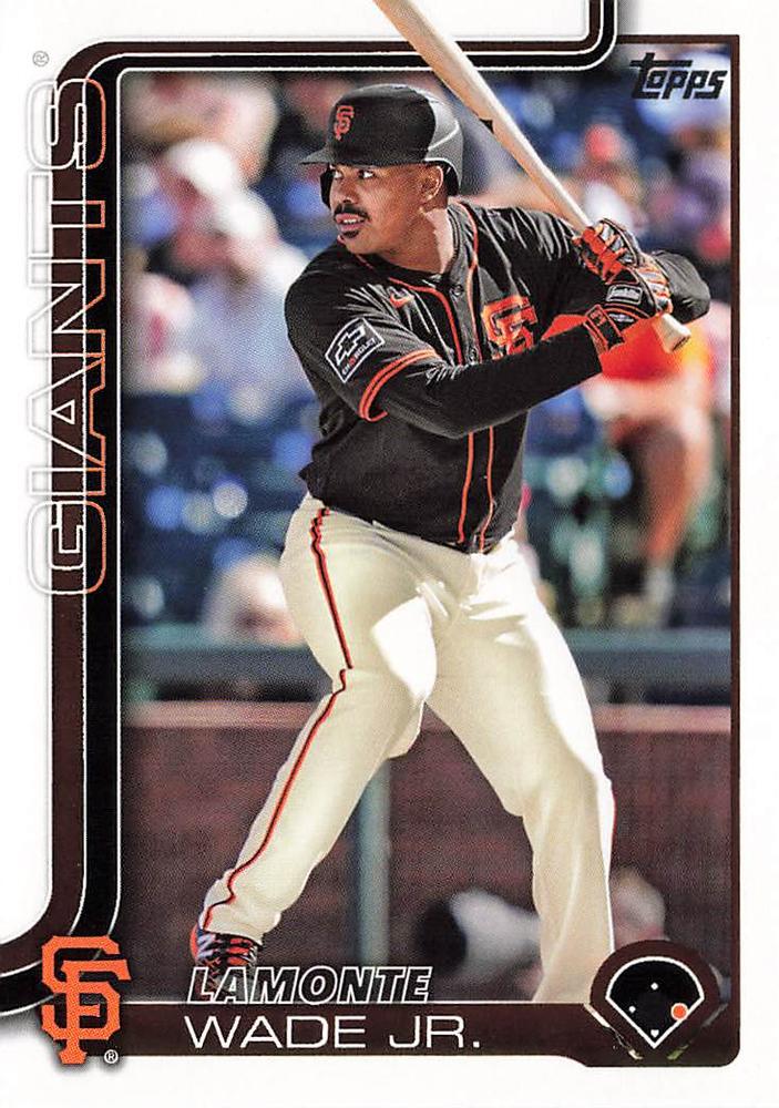 #219 LaMonte Wade Jr. - San Francisco Giants - 2025 Topps Baseball