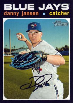 #219 Danny Jansen - Toronto Blue Jays - 2020 Topps Heritage Baseball