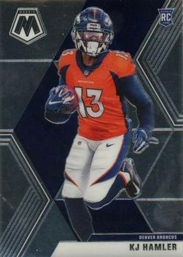 #219 KJ Hamler - Denver Broncos - 2020 Panini Mosaic Football