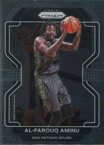 #219 Al-Farouq Aminu - San Antonio Spurs - 2021-22 Panini Prizm Basketball