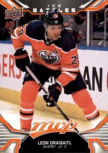 #219 Leon Draisaitl - Edmonton Oilers - 2022-23 Upper Deck MVP - Ice Battles Hockey