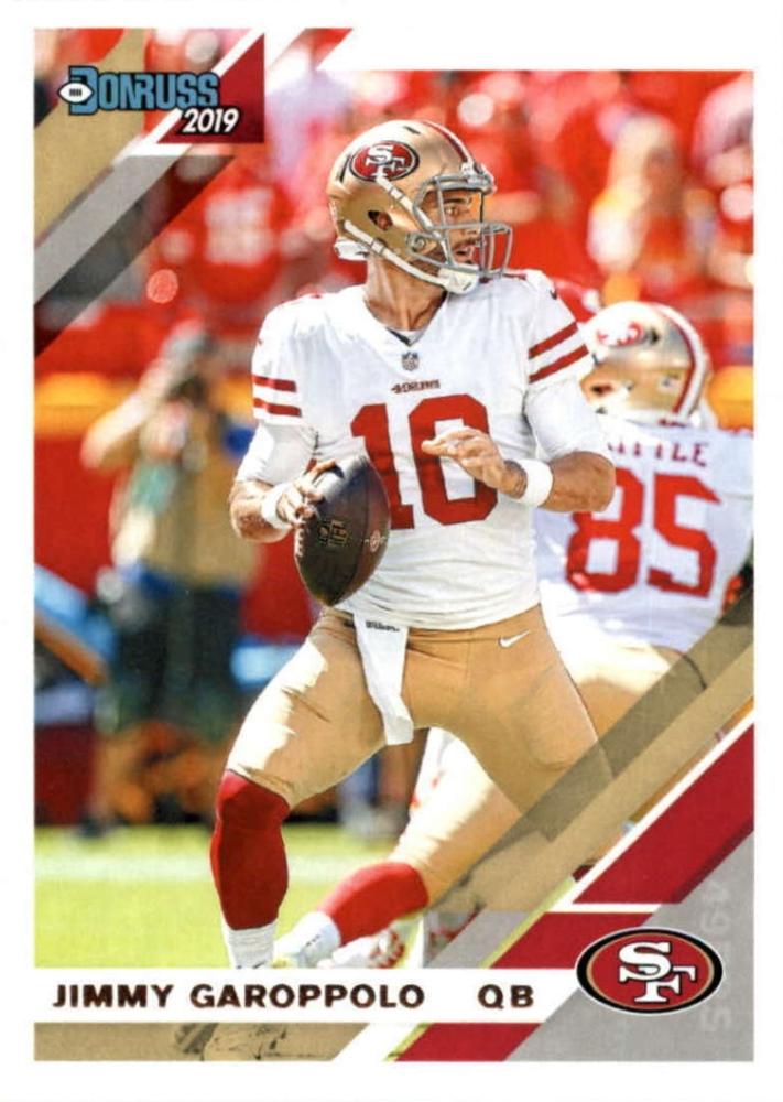 #219 Jimmy Garoppolo - San Francisco 49ers - 2019 Donruss Football