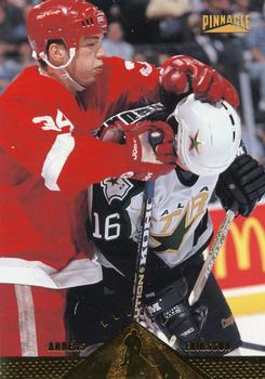 #219 Anders Eriksson - Detroit Red Wings - 1996-97 Pinnacle Hockey