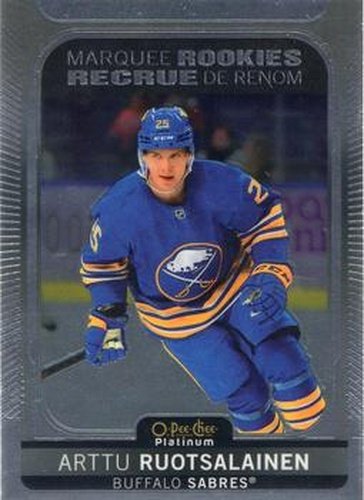 #219 Arttu Ruotsalainen - Buffalo Sabres - 2021-22 O-Pee-Chee Platinum Hockey