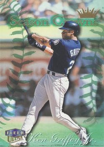 #219 Ken Griffey, Jr. - Seattle Mariners - 1999 Ultra Baseball