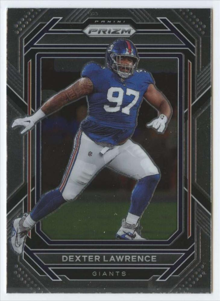#219 Dexter Lawrence - New York Giants - 2022 Panini Prizm Football