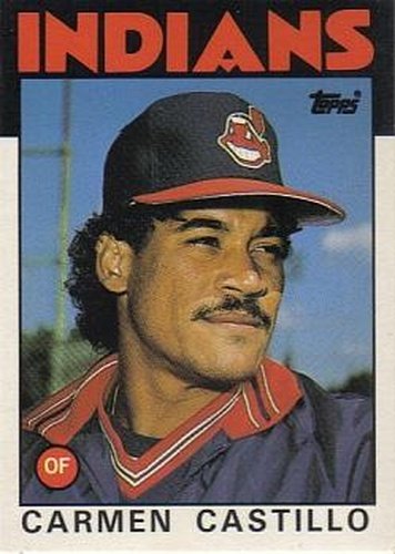 #21T Carmen Castillo - Cleveland Indians - 1986 Topps Traded Baseball