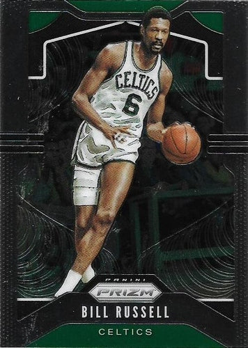 #21 Bill Russell - Boston Celtics - 2019-20 Panini Prizm Basketball