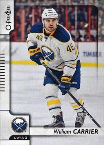#21 William Carrier - Buffalo Sabres - 2017-18 O-Pee-Chee Hockey