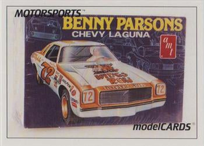 #21 Benny Parsons - DeWitt Racing -1991 Motorsports Modelcards Racing