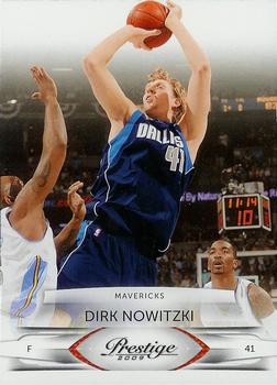 #21 Dirk Nowitzki - Dallas Mavericks - 2009-10 Panini Prestige Basketball