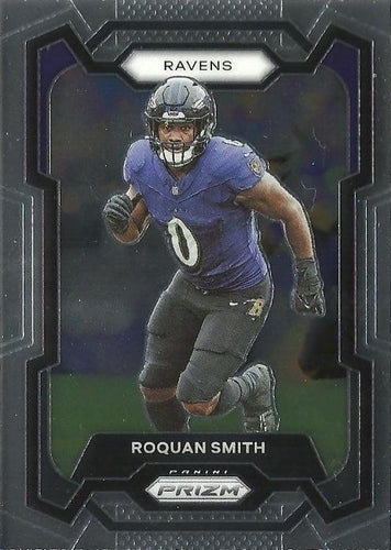 #21 Roquan Smith - Baltimore Ravens - 2023 Panini Prizm Football