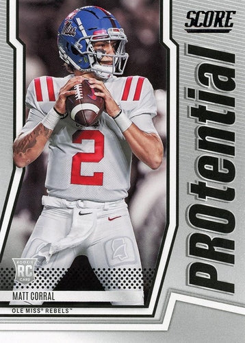 #P-MC Matt Corral - Ole Miss Rebels - 2022 Score - PROtential Football