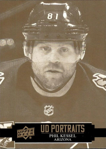 #P-21 Phil Kessel - Arizona Coyotes - 2021-22 Upper Deck - UD Portraits Hockey