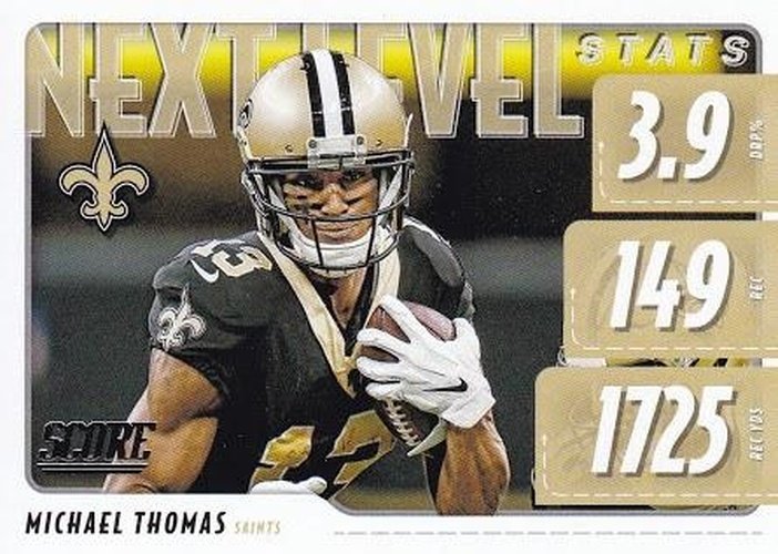 #NLS-MT Michael Thomas - New Orleans Saints - 2020 Score - Next Level Stats Football