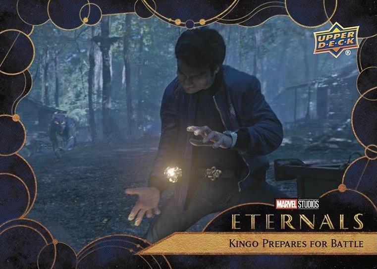 #21 Kingo Prepares for Battle - 2023 Upper Deck Marvel Eternals