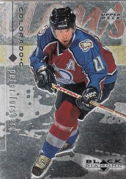 #21 Peter Forsberg - Colorado Avalanche - 1998-99 Upper Deck Black Diamond Hockey