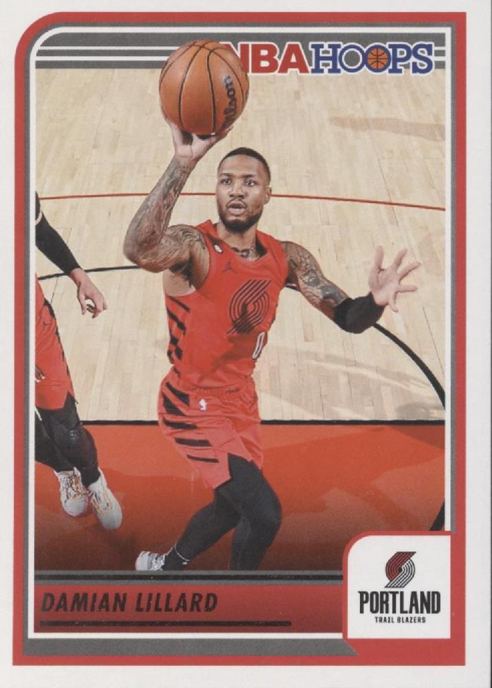 #21 Damian Lillard - Portland Trail Blazers - 2023-24 Hoops Basketball