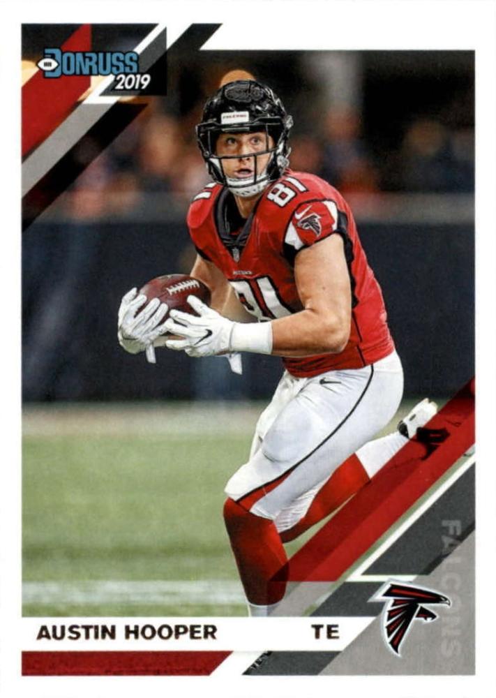 #21 Austin Hooper - Atlanta Falcons - 2019 Donruss Football