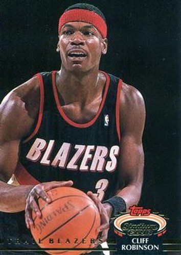 #21 Cliff Robinson - Portland Trail Blazers - 1992-93 Stadium Club Basketball