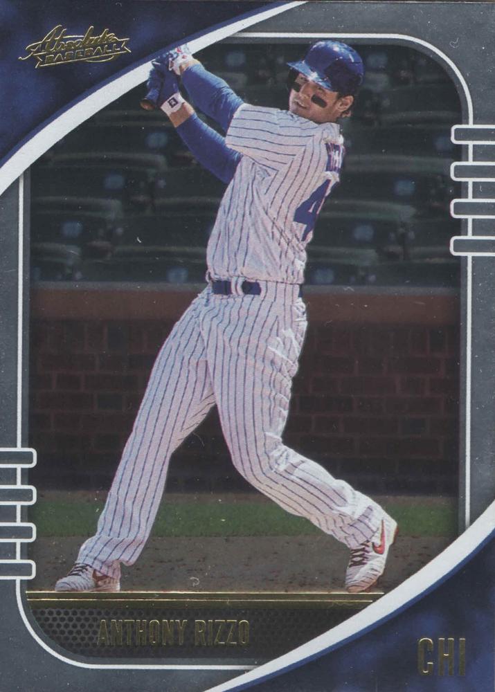 #21 Anthony Rizzo - Chicago Cubs - 2021 Panini Absolute Baseball