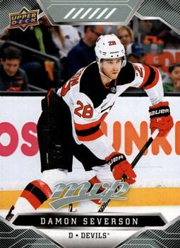 #21 Damon Severson - New Jersey Devils - 2019-20 Upper Deck MVP Hockey