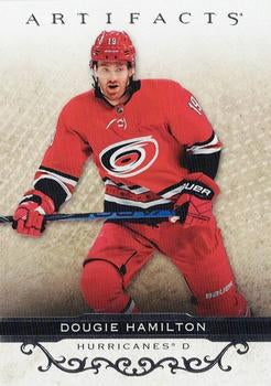 #21 Dougie Hamilton - Carolina Hurricanes - 2021-22 Upper Deck Artifacts Hockey