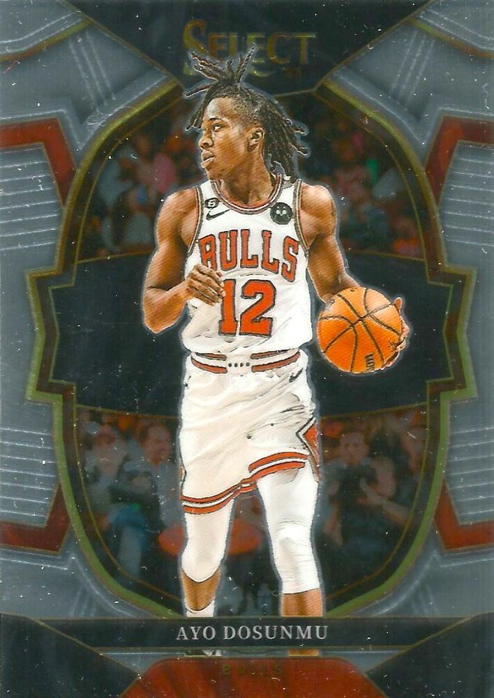 #21 Ayo Dosunmu - Chicago Bulls - 2022-23 Panini Select Basketball