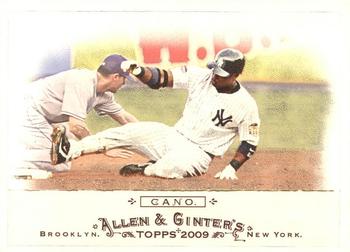 #21 Robinson Cano - New York Yankees - 2009 Topps Allen & Ginter Baseball