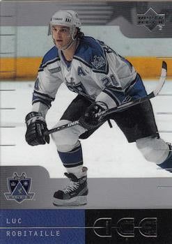 #21 Luc Robitaille - Los Angeles Kings - 2000-01 Upper Deck Ice Hockey