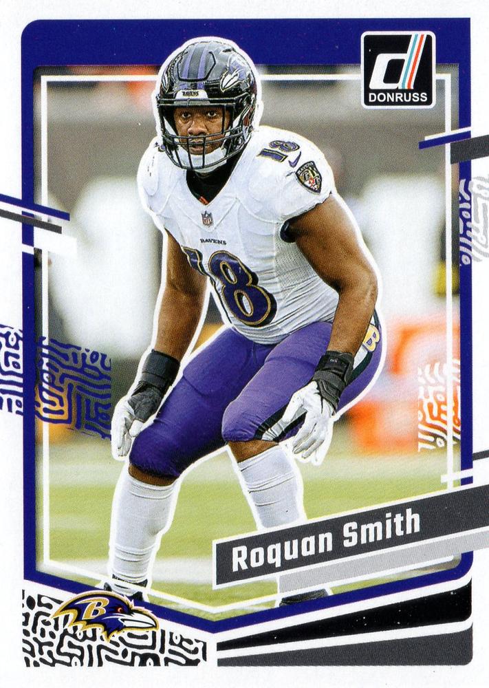 #21 Roquan Smith - Baltimore Ravens - 2023 Donruss Football