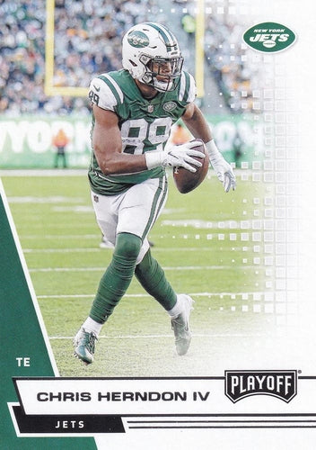 #21 Chris Herndon IV - New York Jets - 2020 Panini Playoff Football