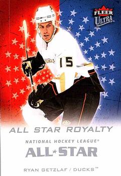 #ASR21 Ryan Getzlaf - Anaheim Ducks - 2008-09 Ultra - All-Star Royalty Hockey
