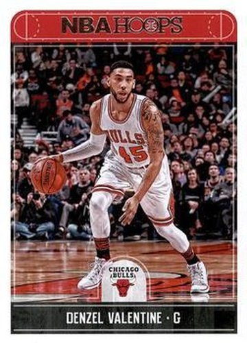 #21 Denzel Valentine - Chicago Bulls - 2017-18 Hoops Basketball