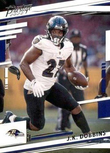 #21 J.K. Dobbins - Baltimore Ravens - 2022 Panini Prestige Football