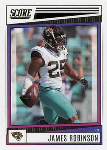 #21 James Robinson - Jacksonville Jaguars - 2022 Score Football