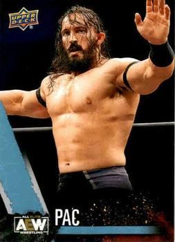 #21 PAC - 2021 Upper Deck AEW Wrestling