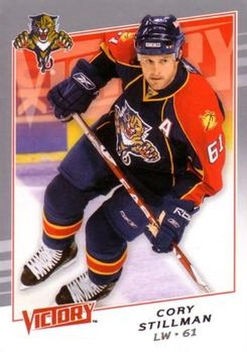 #271 Cory Stillman - Florida Panthers - 2008-09 Upper Deck Victory Hockey