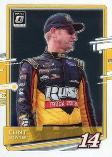 #21 Clint Bowyer - Stewart-Haas Racing - 2021 Donruss - Optic Racing