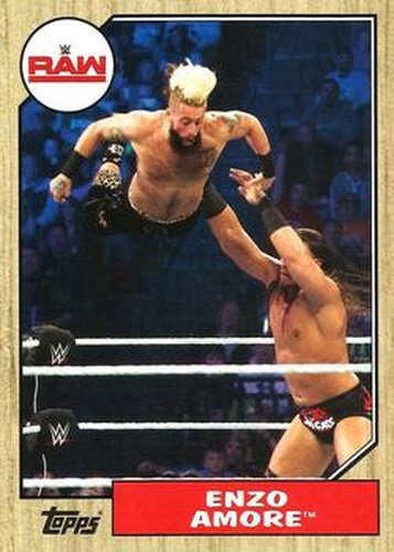 #21 Enzo Amore - 2017 Topps WWE Heritage Wrestling
