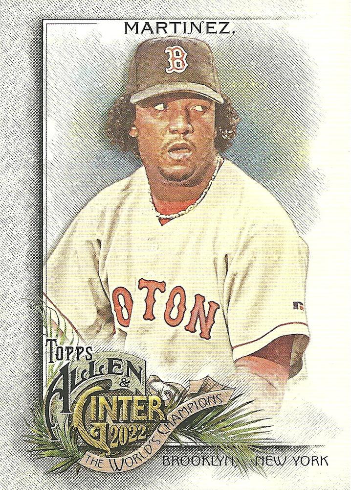 #21 Pedro Martinez - Boston Red Sox - 2022 Topps Allen & Ginter Baseball