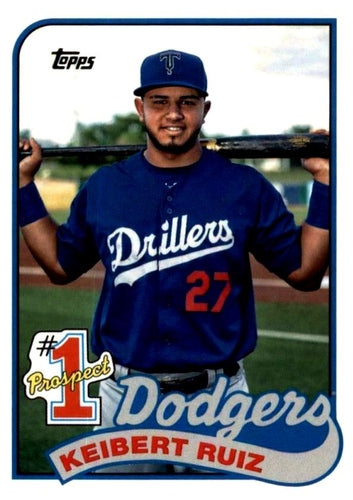 #P-21 Keibert Ruiz - Los Angeles Dodgers - 2020 Topps Update - Prospects Baseball