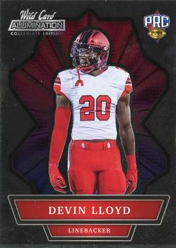 #ANBC-21 Devin Lloyd - Utah Utes - 2021 Wild Card Alumination NIL Football