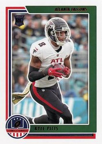 #STS-KPI Kyle Pitts - Atlanta Falcons - 2021 Panini Chronicles - Stars and Stripes Football