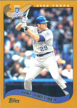 #21 Mike Sweeney - Kansas City Royals - 2002 Topps Baseball