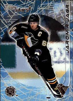 #21 Jaromir Jagr - Pittsburgh Penguins - 2000-01 Topps Stars Hockey