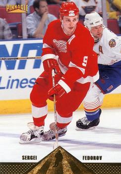 #21 Sergei Fedorov - Detroit Red Wings - 1996-97 Pinnacle Hockey